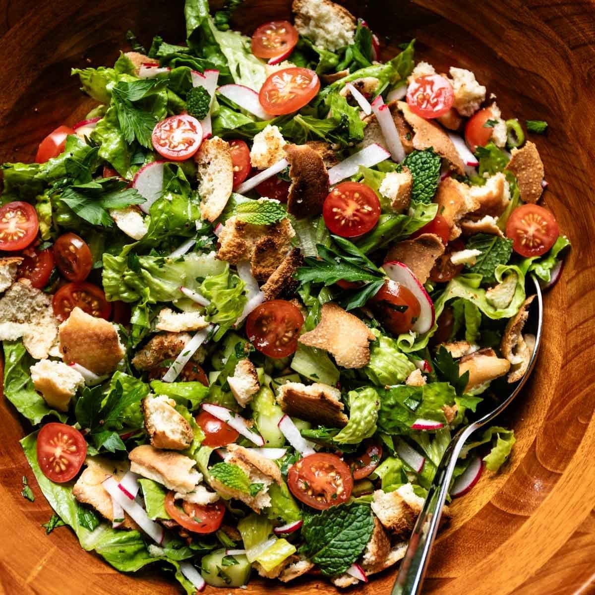 Veg Fattoush Salad