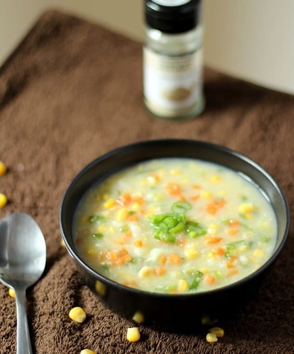 Sweet corn veg